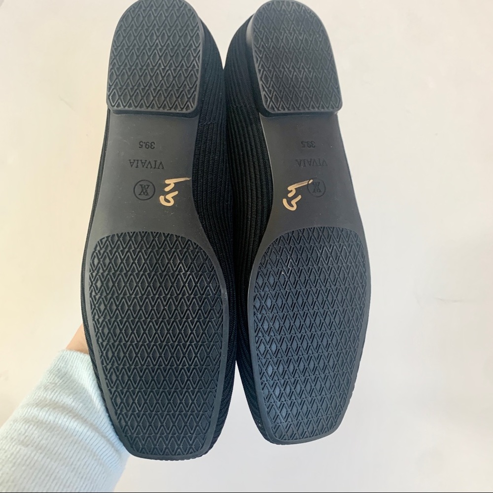 Elegant Black Women's Flats - Picture 5 of 5